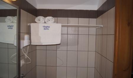 Bathroom with hairdryer